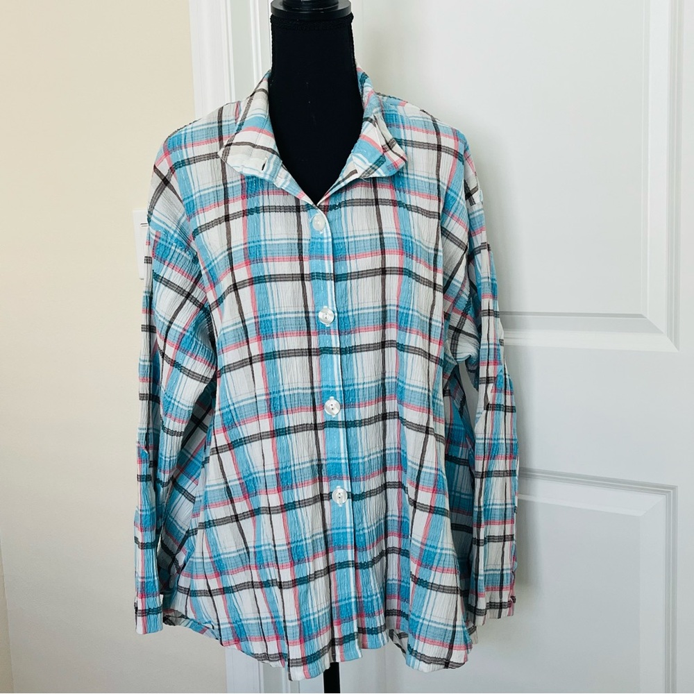 Dress to Kill Plaid Angled Shirt